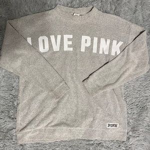 VS Pink Crew Neck Sweater